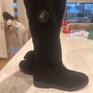 Primigi Black Suede Boots (Girls) sz 1